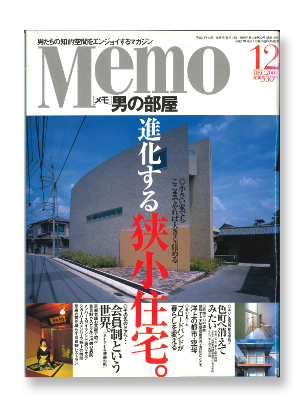2001 Memo Otoko no Heya 12 Transparent House
